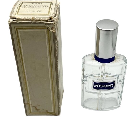 Avon Other - Vintage 1980s Avon Moonwind 1.8 Oz Empty Cologne Spray Bottle In 2.7 Oz Box